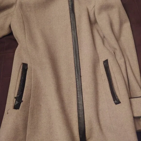 Calvin Klein wool blend women's coat size 2 - Picture 4 of 16